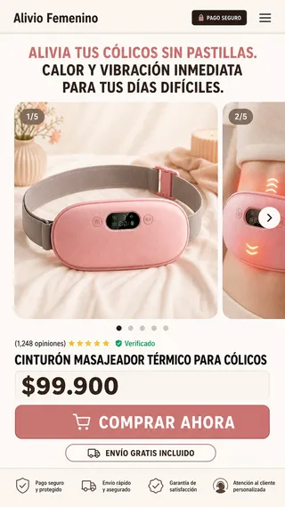 Página Fluxi seleccionada N221 · Alivio Femenino