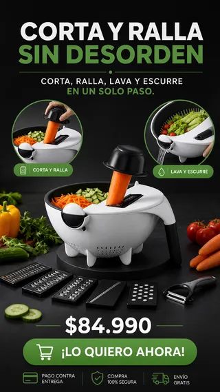 Página Fluxi seleccionada N222 · Corta y ralla
