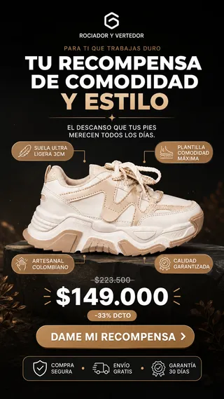 Página Fluxi seleccionada N227 · Calzado de confort