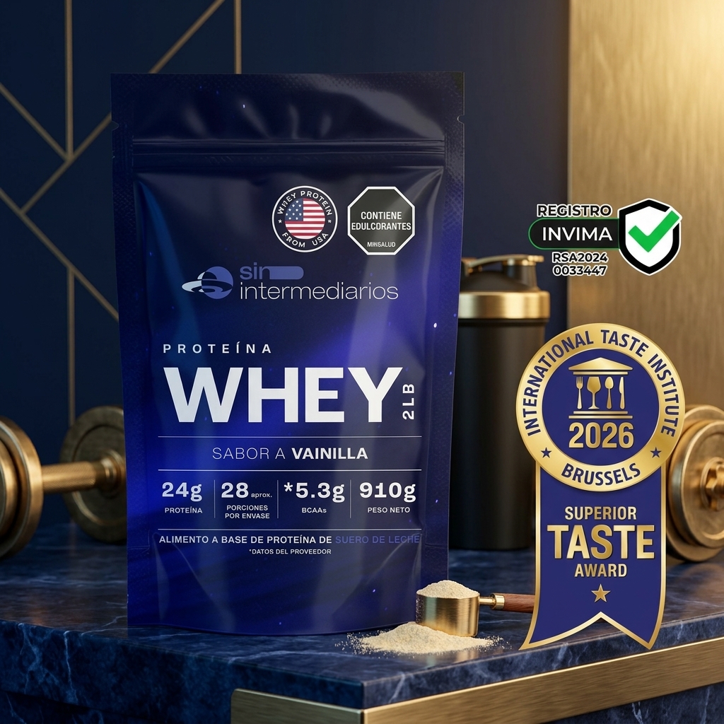 Vista principal del producto Proteína Whey Vainilla E2E