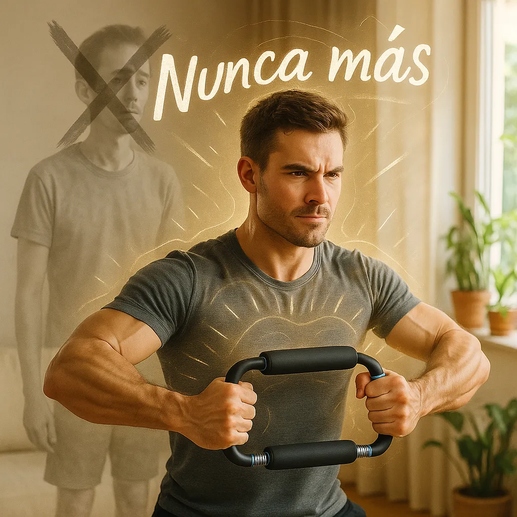Nunca más te sentirás débil o frágil.