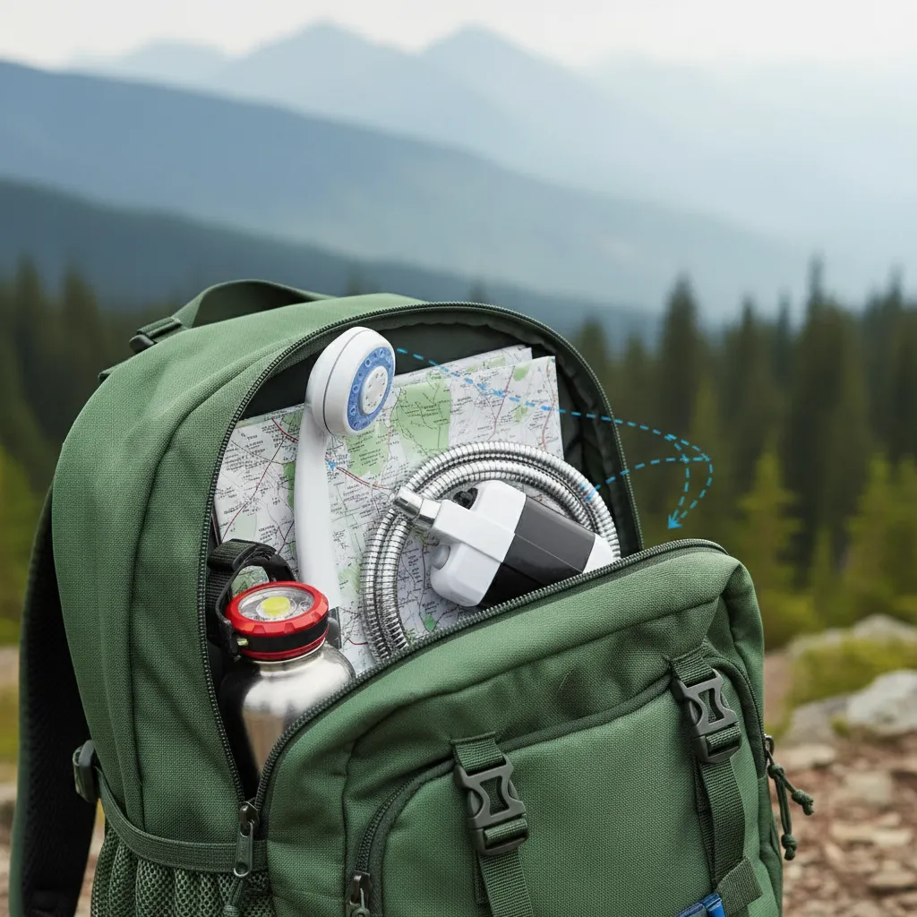 Compacta, no ocupa espacio en la mochila.