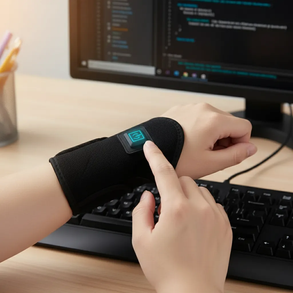 Paso 2: Ajusta el calor según tu tarea: bajo para teclear.