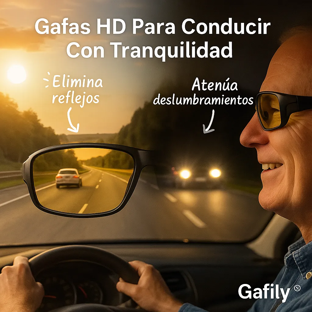 Que las luces de frente no te saquen del carril.