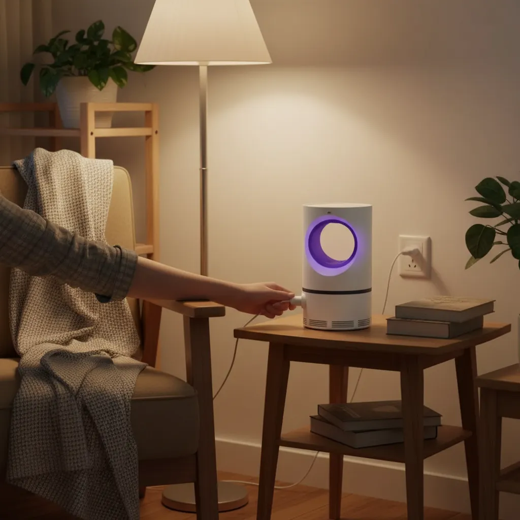 Paso 1: Actívala 2-3 horas antes de entrar en la habitación.