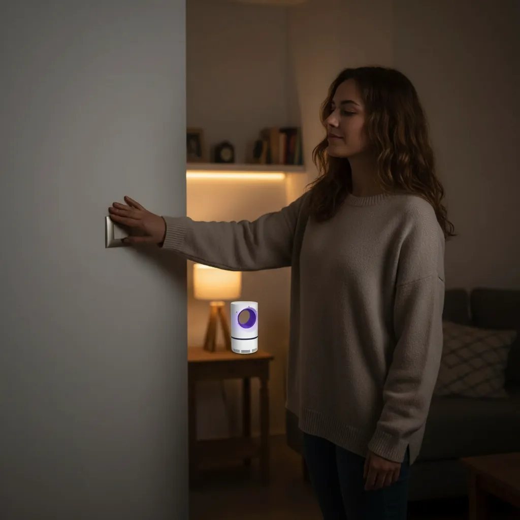 Paso 2: Apaga todas las luces para maximizar su poder de atracción.