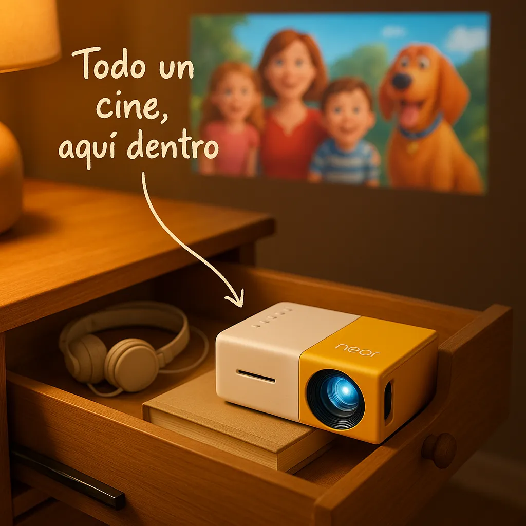 Por fin una pantalla gigante sin vaciar el bolsillo.