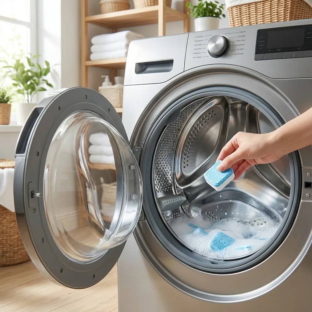 Paso 3: Disfruta una lavadora m&aacute;s limpia y sin malos olores