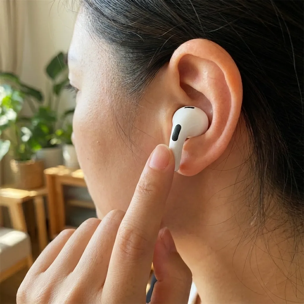 Step 2: Control music and calls with precise touch touches.