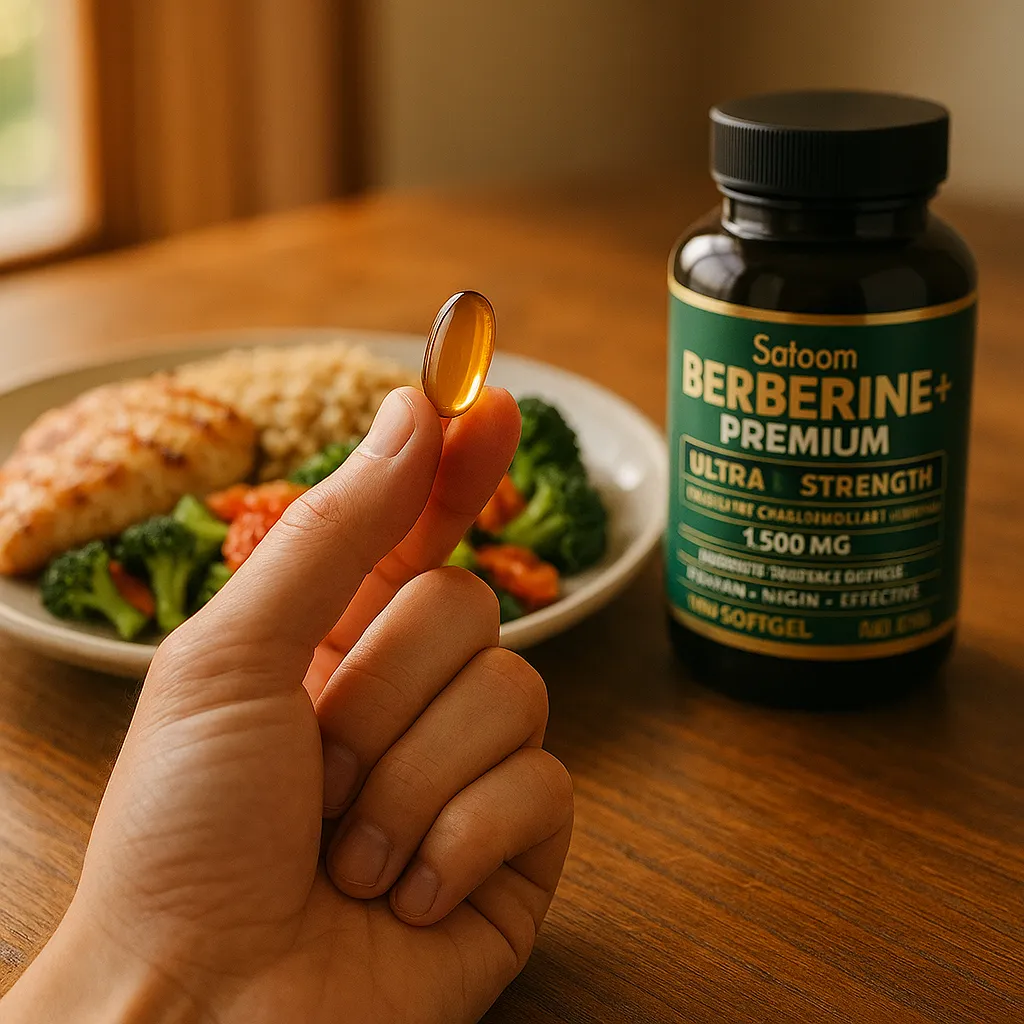 Paso 1: Comienza con 1 cápsula en tu comida más grande.