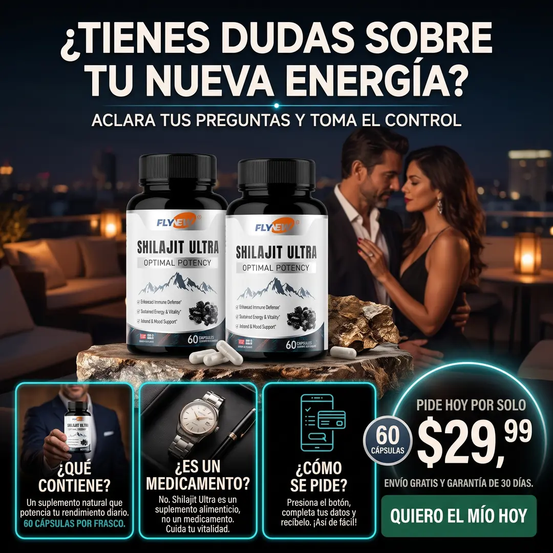Sección visual de objeciones para PowerShilajit