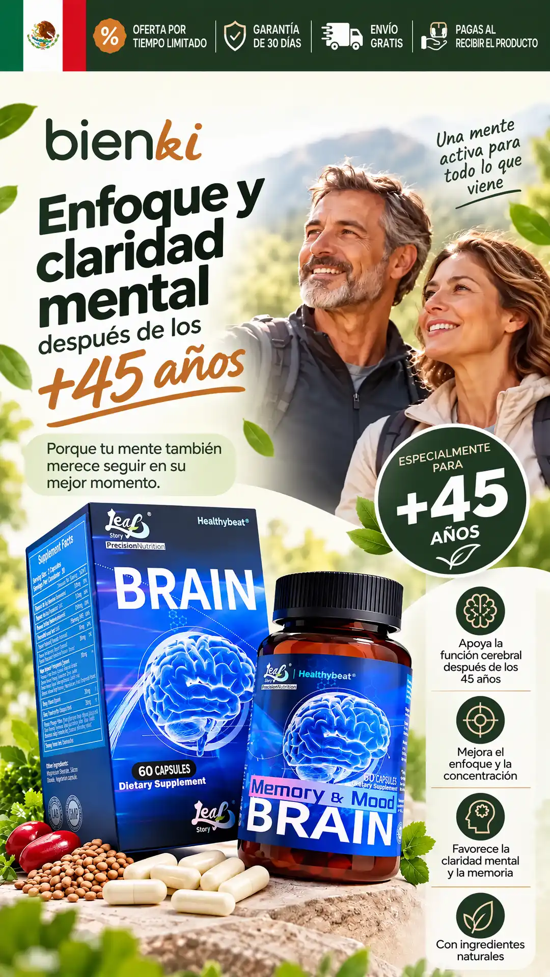 Sección visual de portada para Bienki brain