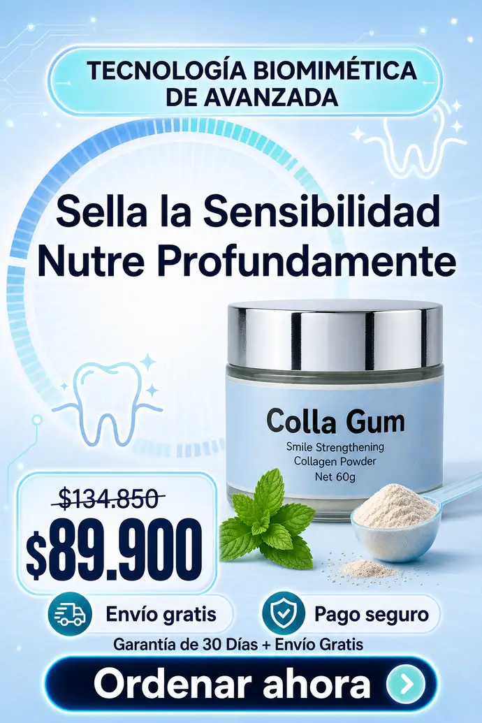 Sección visual de oferta para CollaGum