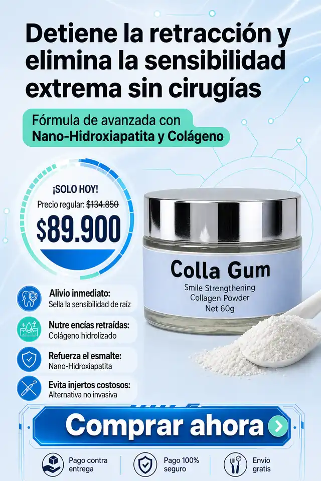 Sección visual de portada para CollaGum