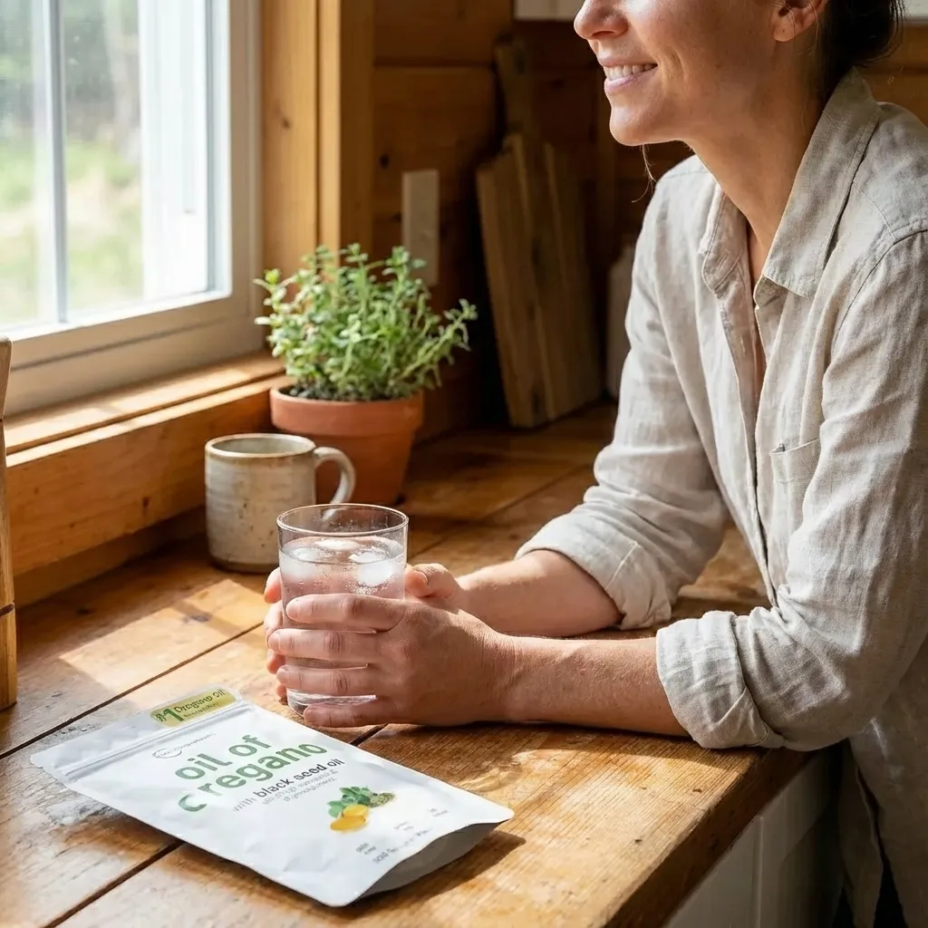 Paso 3: Aumenta tu ingesta de agua para eliminar las toxinas del hongo.