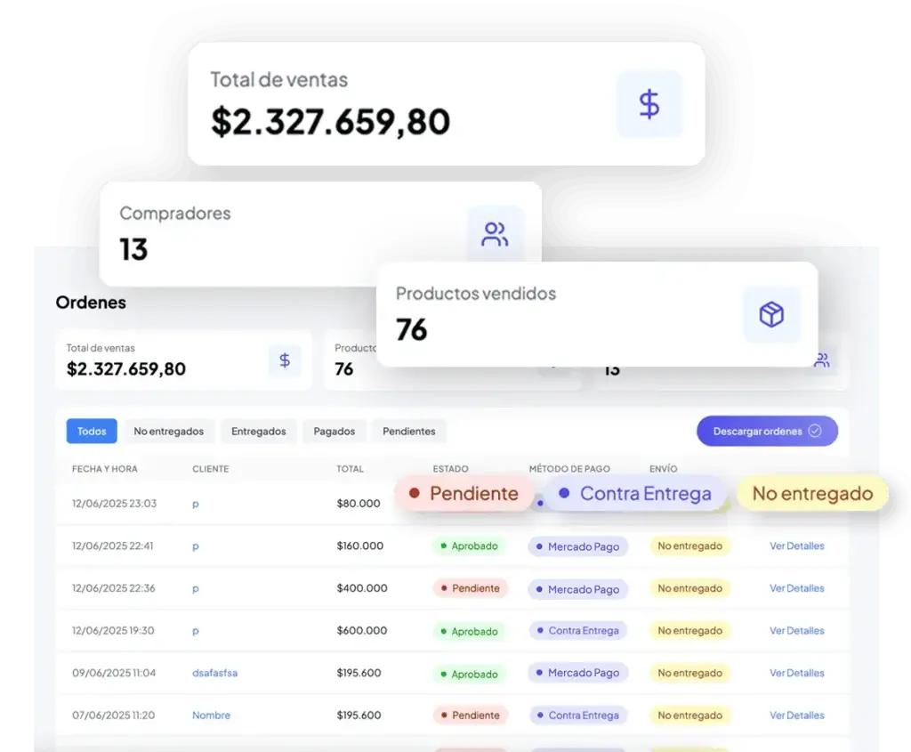 fluxi gestiona todas tus ordenes y logistica